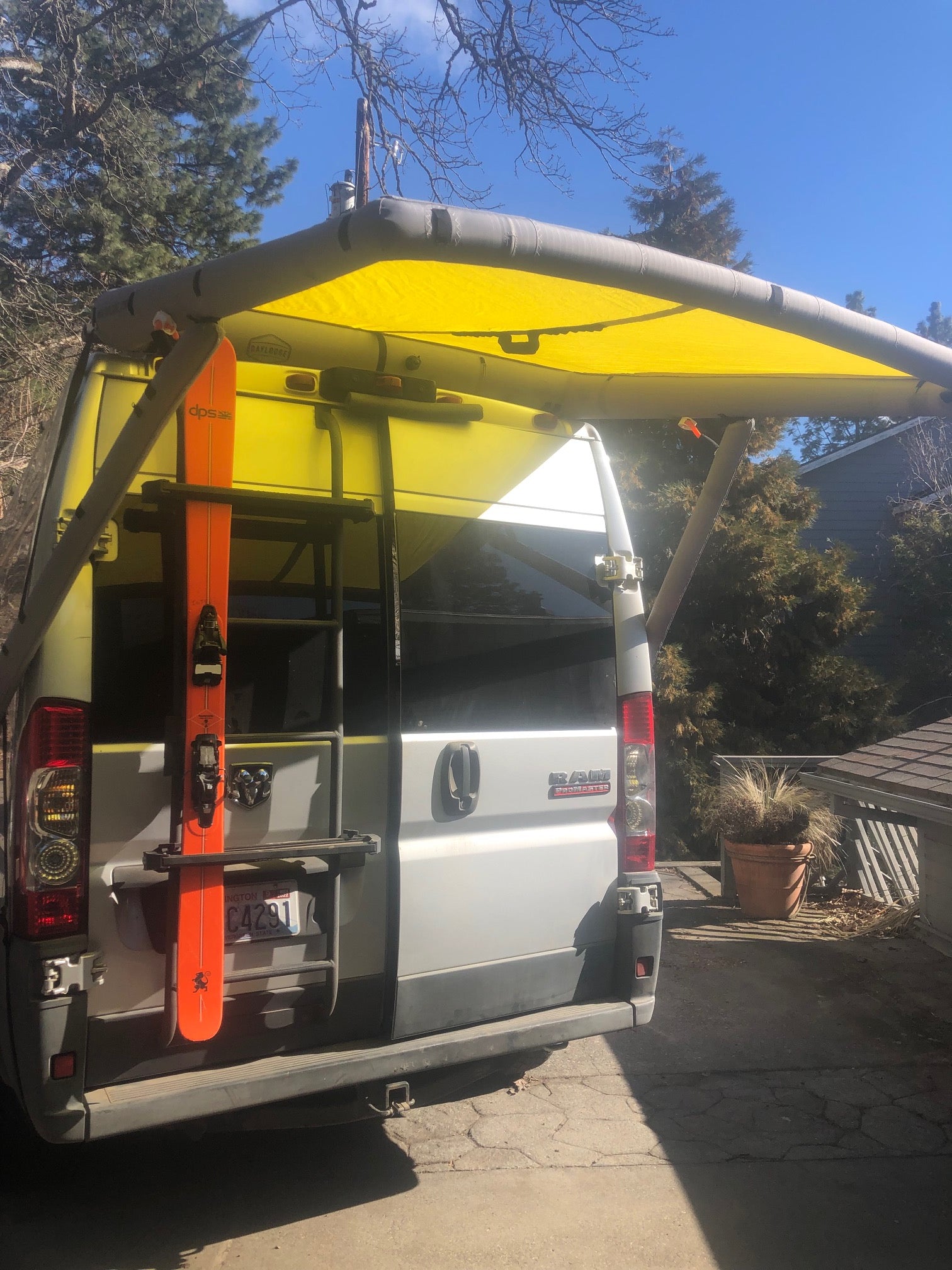 Promaster Van Rear Setup