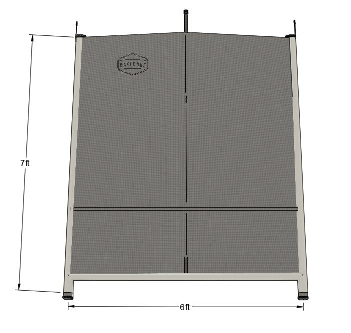 AirHaven 40 Annex Wall dimension drawing