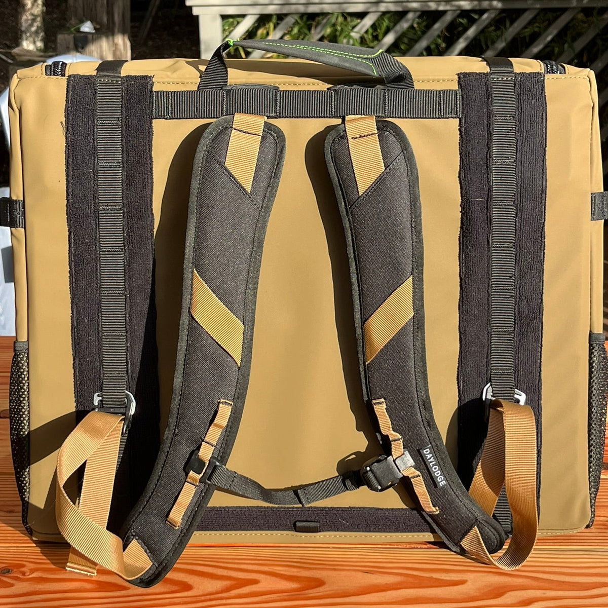 Workspace worn with the Backpack Straps