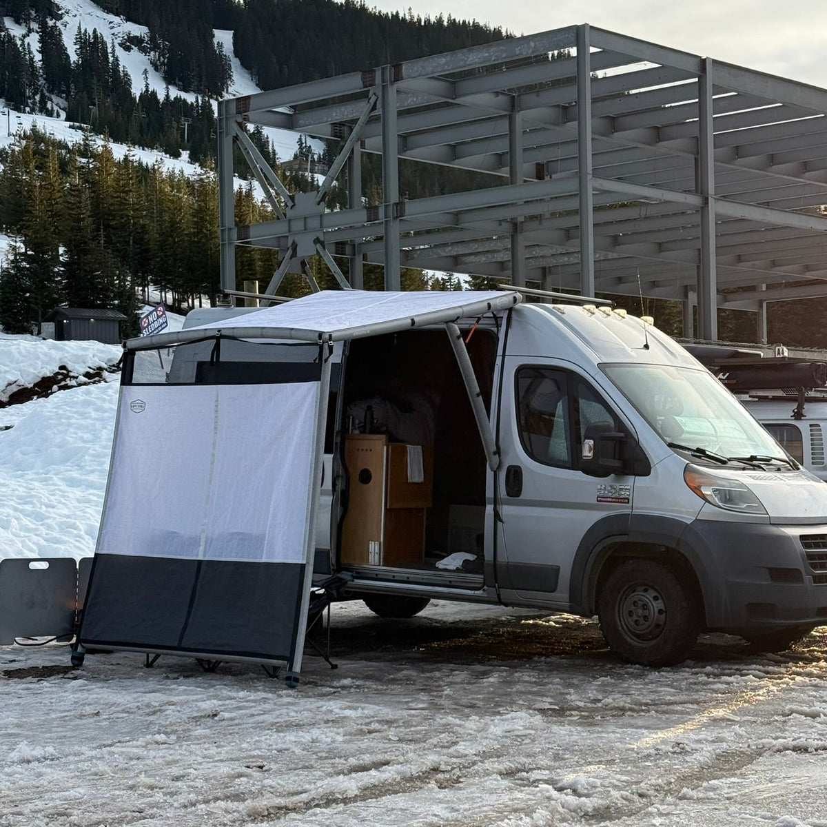 AirHaven Annex Wall set up