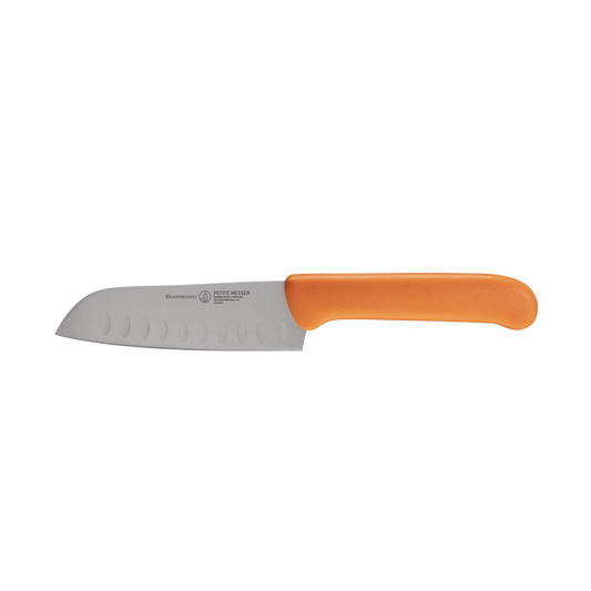 Petite Messer Orange Kullens Santoku Knife - 5"