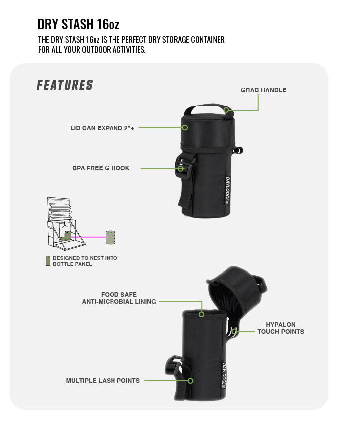 Stash 16 dry storage