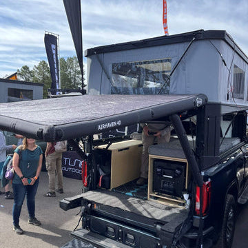 Tune Camper on a Toyota Tundra with tailgate awning