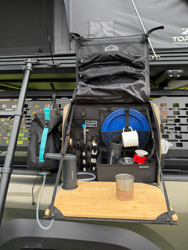テーブル・チェア・ハンモック THE THREE STAGE RACK + MULTI GEAR BAG Workspace Field Bag - DAYLODGE® GEAR