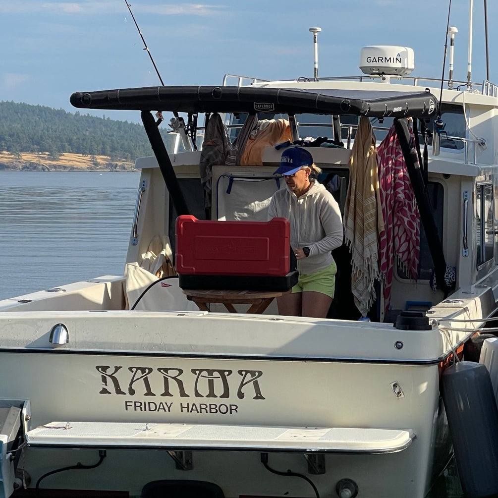 AirHaven 40 Marine on a boat