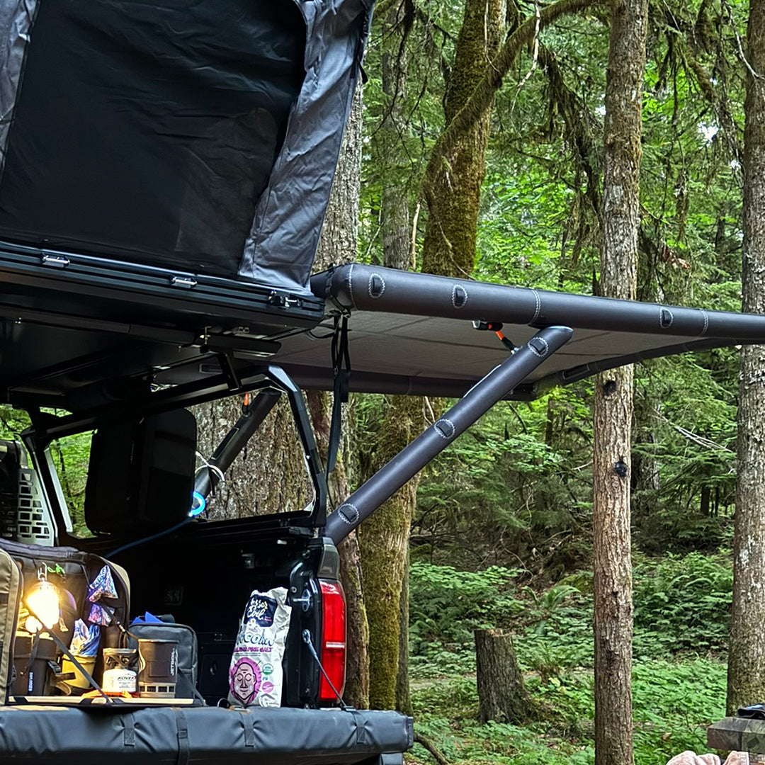 AirHaven 40 Black Ripstop, side view