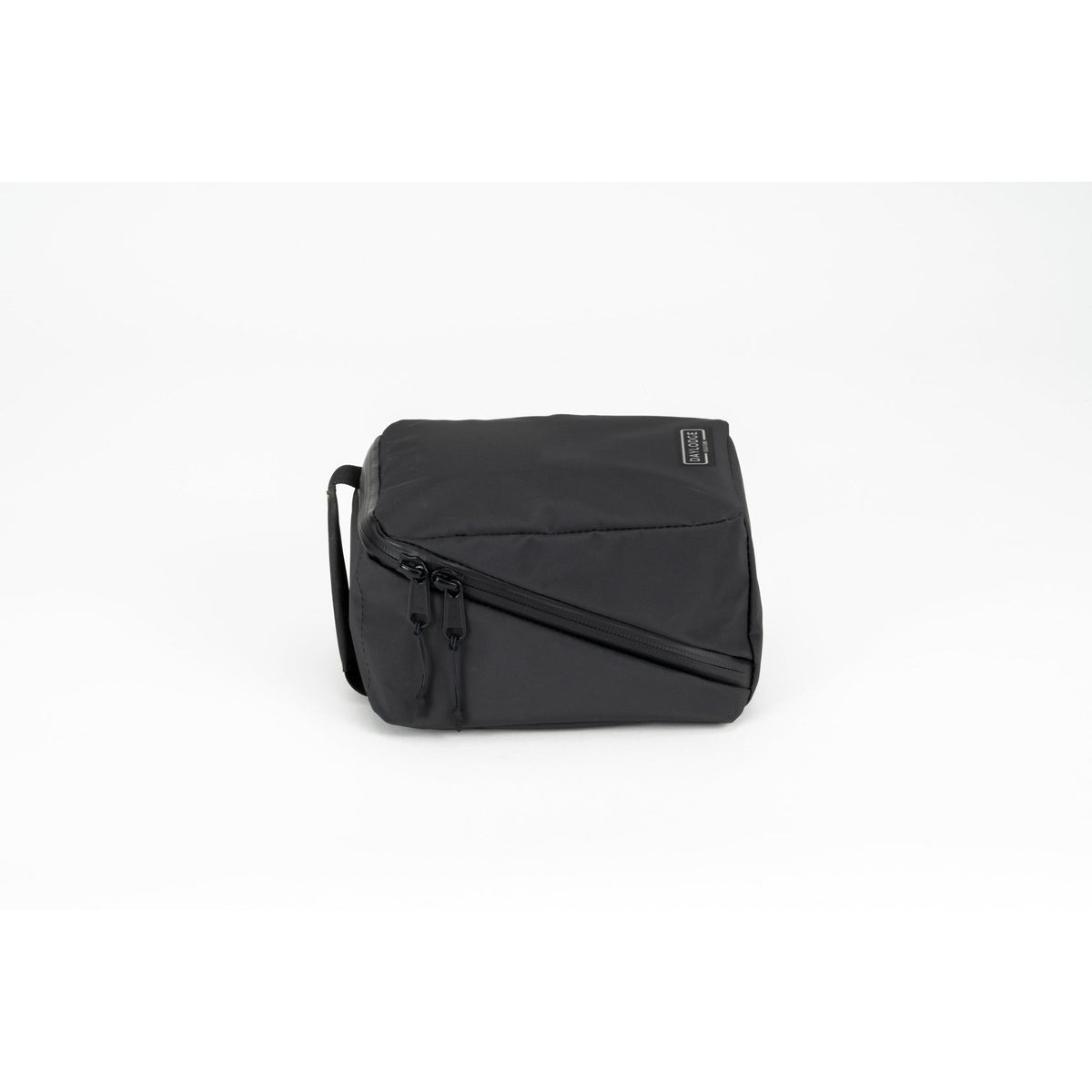 Daylodge Cold Cube soft cooler lying flat, showing the YKK zipper and quick-access pocket