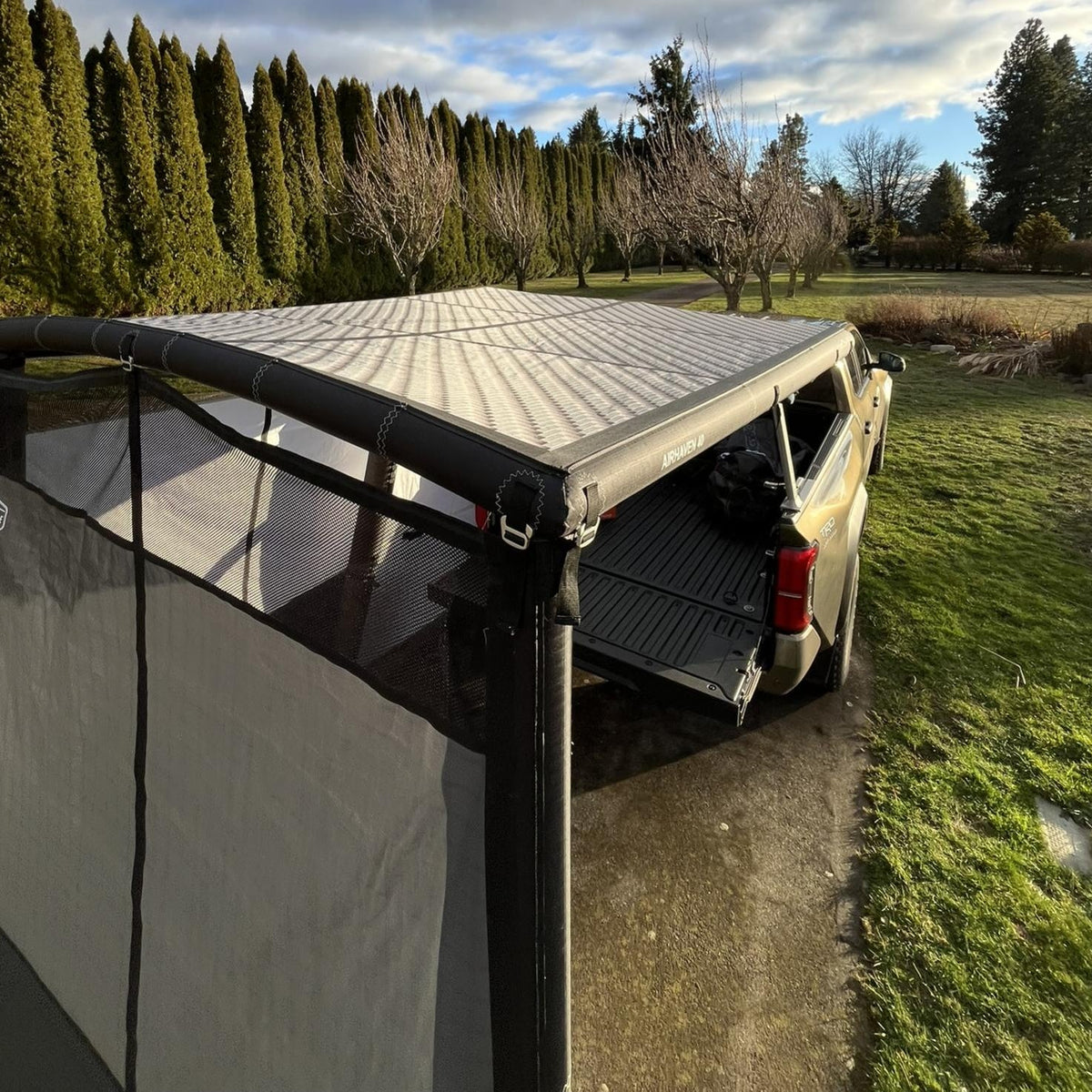 AirHaven Annex Wall set up