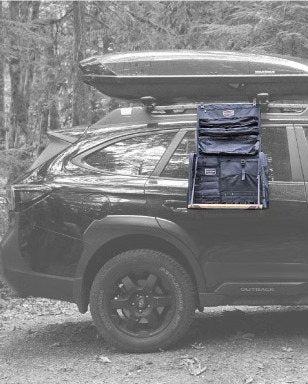 Lid hanging straps